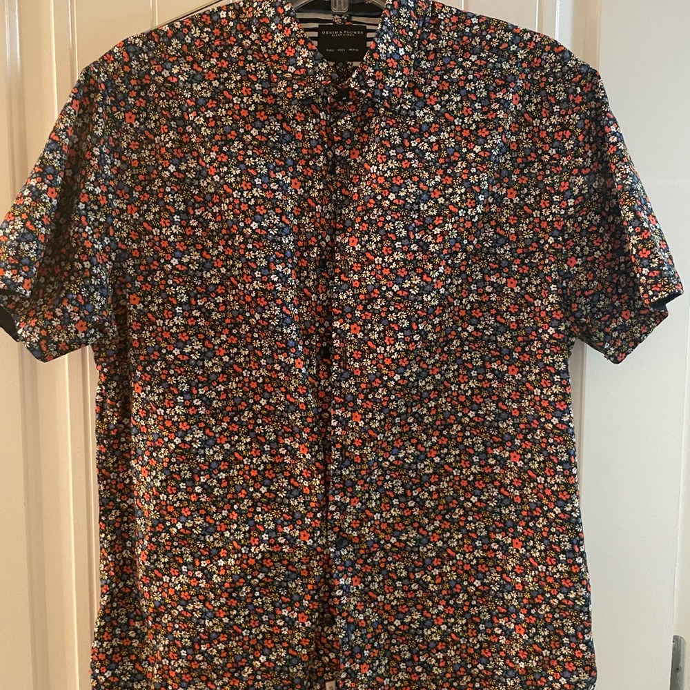 Denim and Flower Ricky Singh shirt size L.